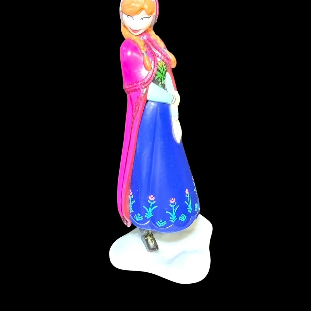 Disney Frozen Figures Elsa Anna Olaf‎ Hans Sven Kristoff Cake Toppers Lot Of 10